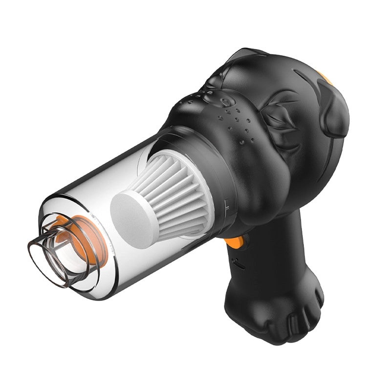 Wireless Dog Head Mini Car Vacuum Cleaner | Automotive Accessories
