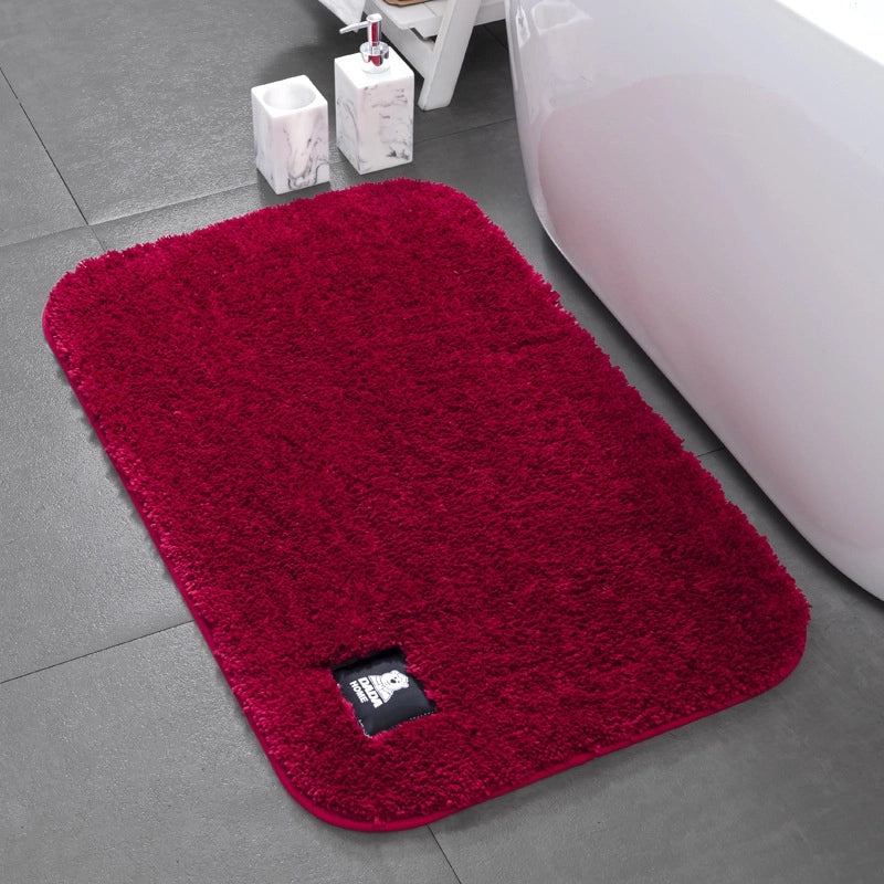 Thickened Non-Slip Absorbent Bathroom Floor Mat for Toilet Door | Home Decor & Bath Accessories