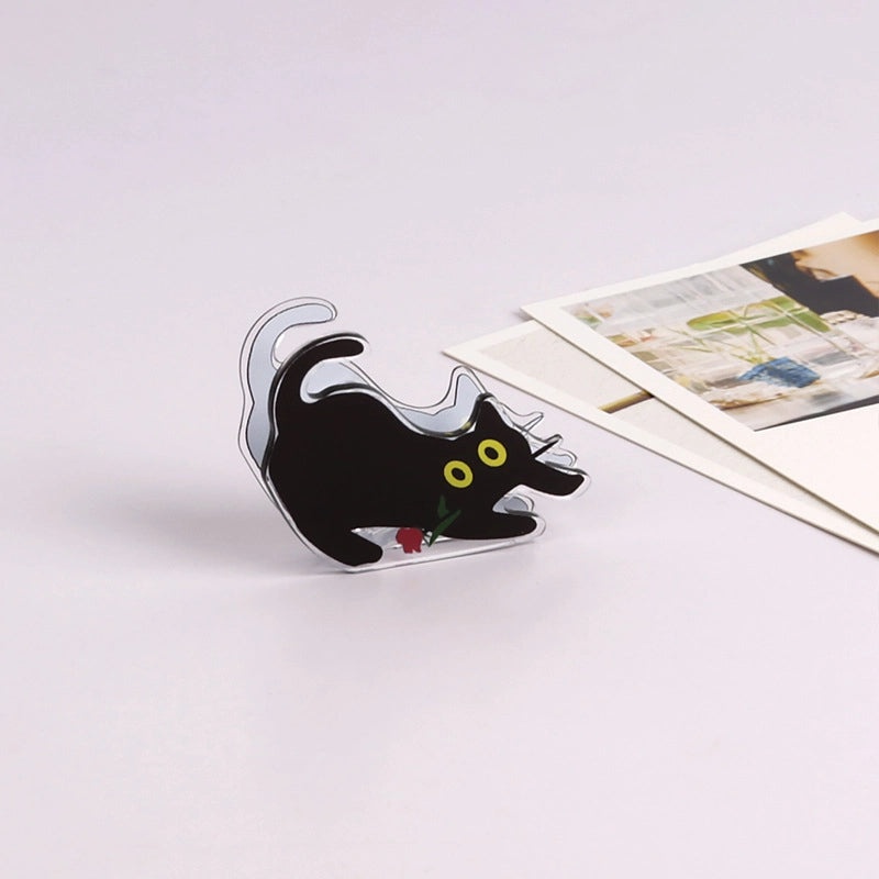 Colorful Animal Cartoon Acrylic Hair Clip Cute Long Tail Design for Kids|Hair Accessories