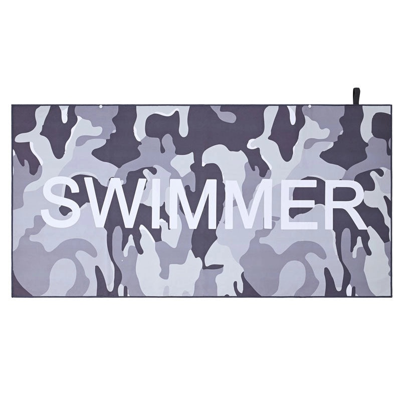 Double-sided Velvet Bath Towel with Digital Heat Transfer Print for Sports Swimming | Sports & Outdoor Towels