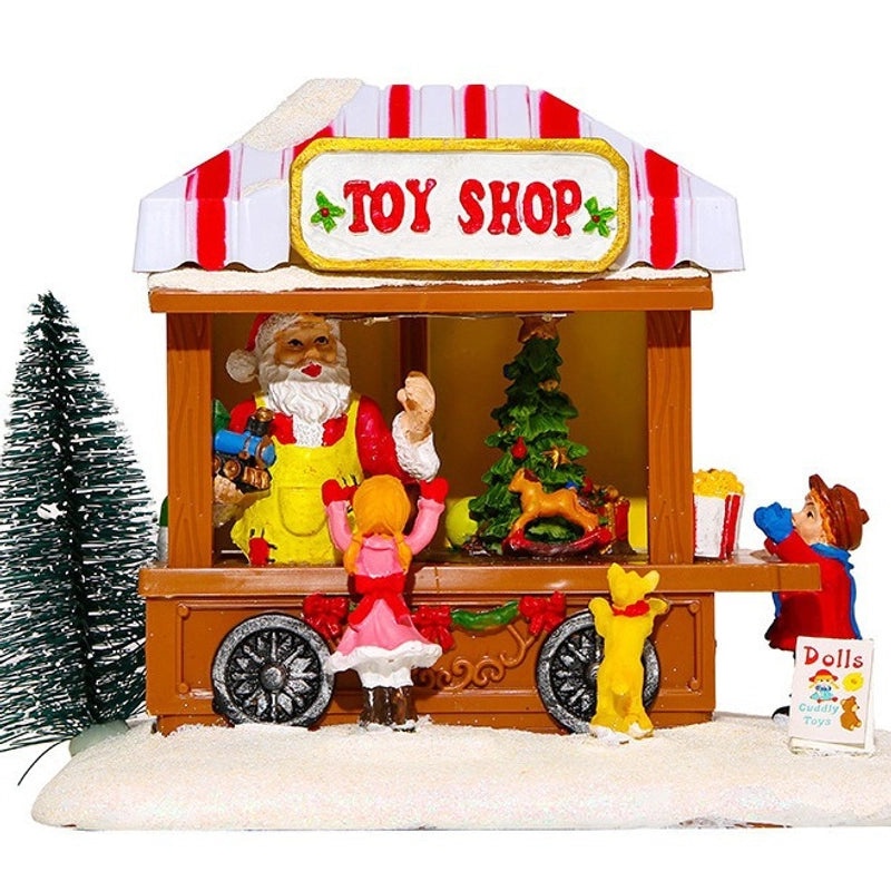 Luxurious Modern Art Resin Christmas Ornament | Home Decor & Seasonal Decorations