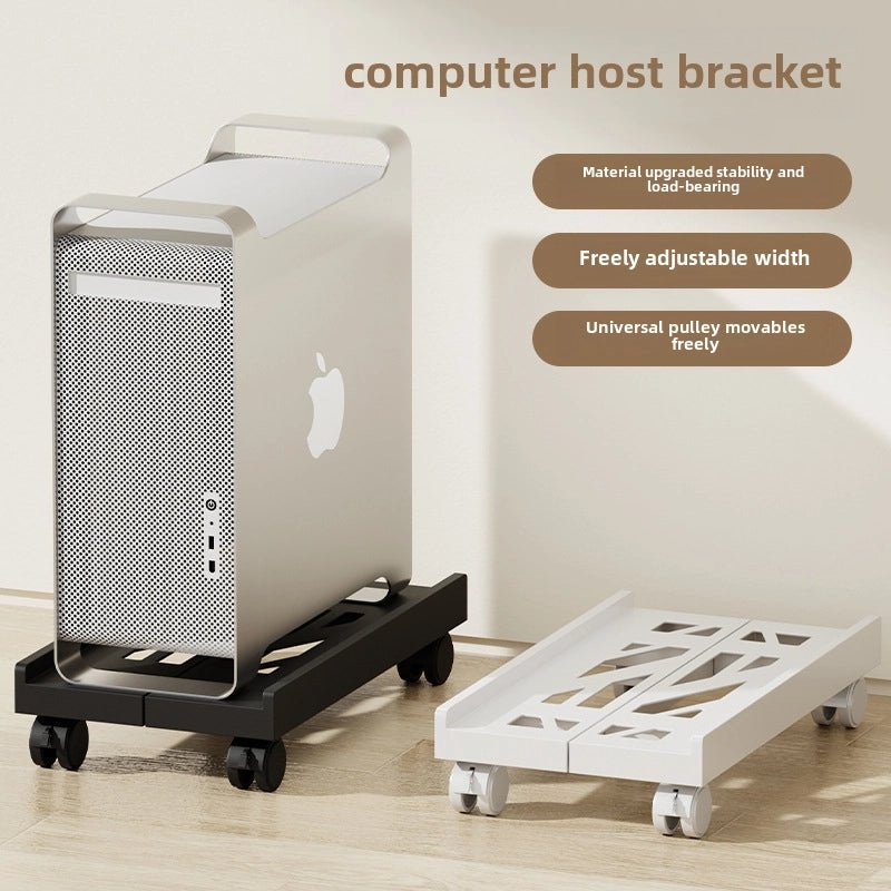 Retractable Desktop Computer Chassis Tray Removable Host Base Storage Rack|Computer Accessories