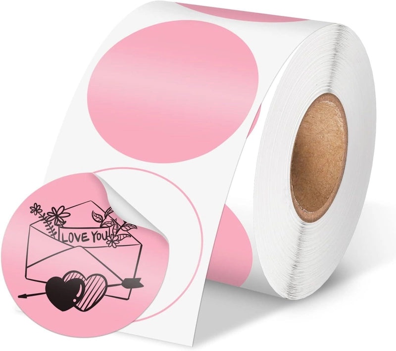 Phomemo Round Waterproof Thermal Label Paper Self-Adhesive Electronic Logistics Shipping Labels|打印耗材