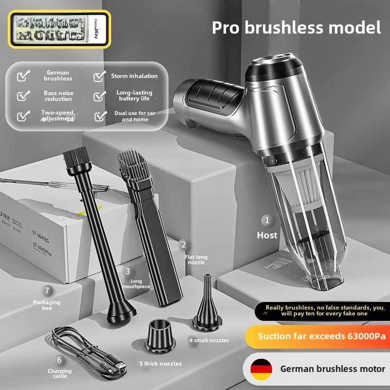 Wireless Handheld Car Vacuum Cleaner Portable Dust Blower for Car and Home Use|Car Accessories