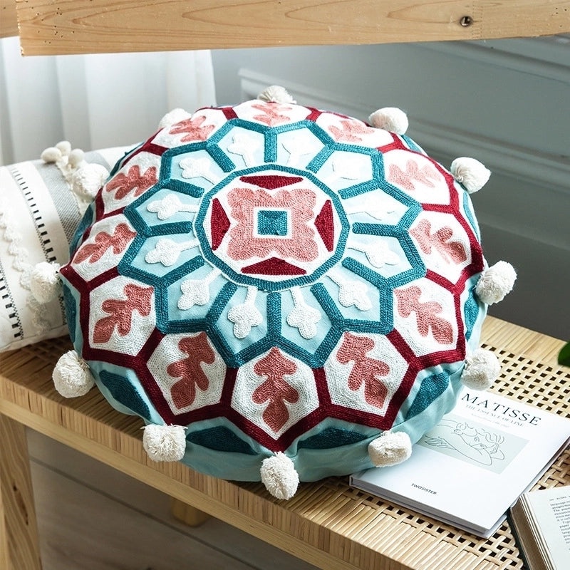 Trendy Geometric Cotton Pillow Covers for Home Decor|Home Textiles and Bedding