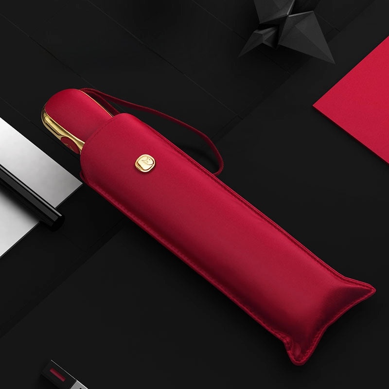 Lycat Ouli Cat Automatic Three-Fold Sunny Umbrella with UV Protection and Sunscreen | Umbrellas & Sunshades