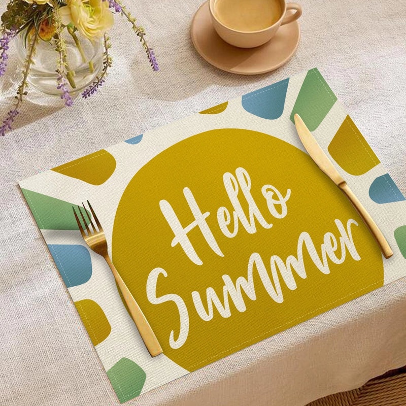 Elegant Nordic Linen Fruit Pattern Cushion Cover for Sofa and Couch | Home Decor Pillows & Cushions