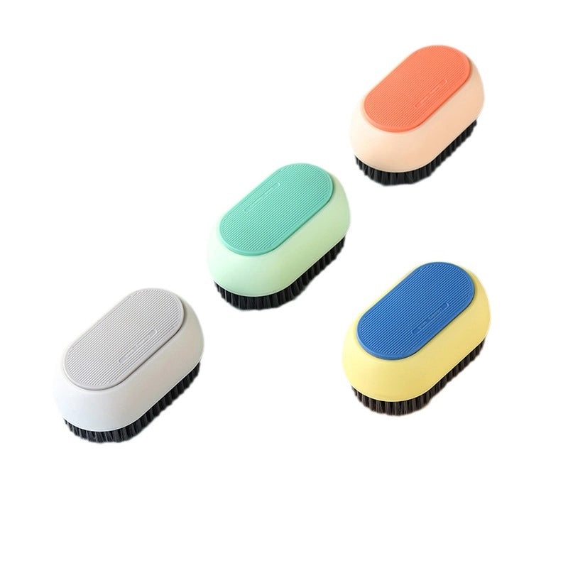 Stylish Solid Color PP Plastic Wire Shoe Brush for Home Cleaning | Household Cleaning Tools