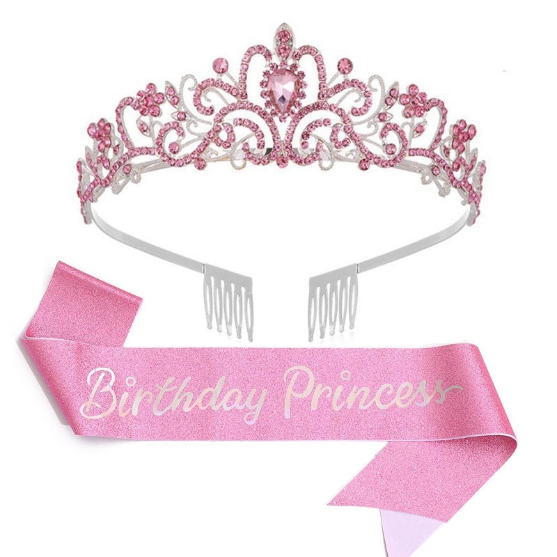 Sweet Birthday Letter Banner Cloth Metal Party Decorations|Party Supplies