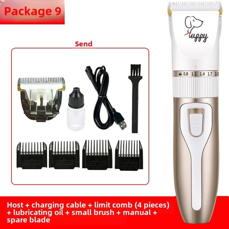 Pet Electric Hair Clipper Set for Dogs and Cats | Pet Grooming Tools