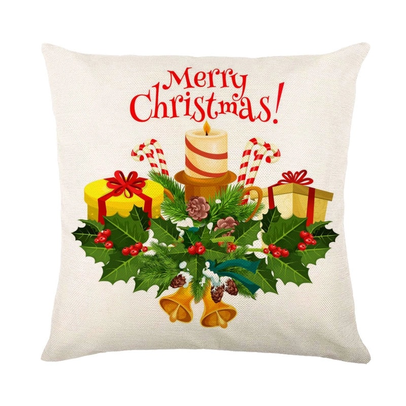 Festive Snowflake Cushion Cover for Couch & Sofa|Home Decor