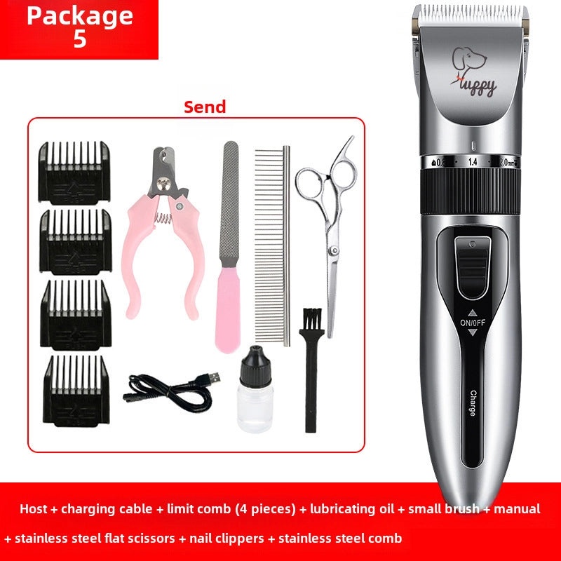 Pet Electric Hair Clipper Set for Dogs and Cats | Pet Grooming Tools