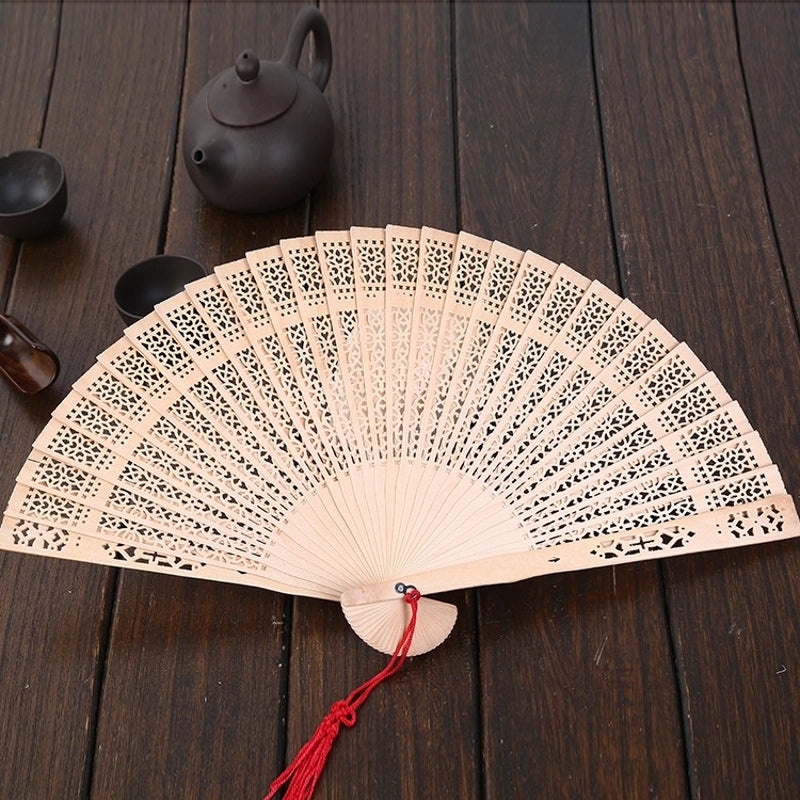 8-inch Full-Punch Folding Fan Creative Souvenir Gift Hot Sale Craft Fan Scenic Export Fan | Home & Garden Accessories