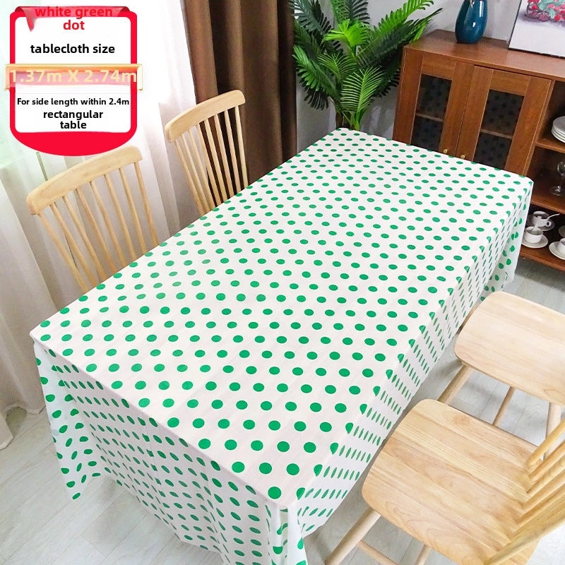 Kids Birthday Disposable Rectangular Tablecloth for Party Classroom Decoration|Party Supplies