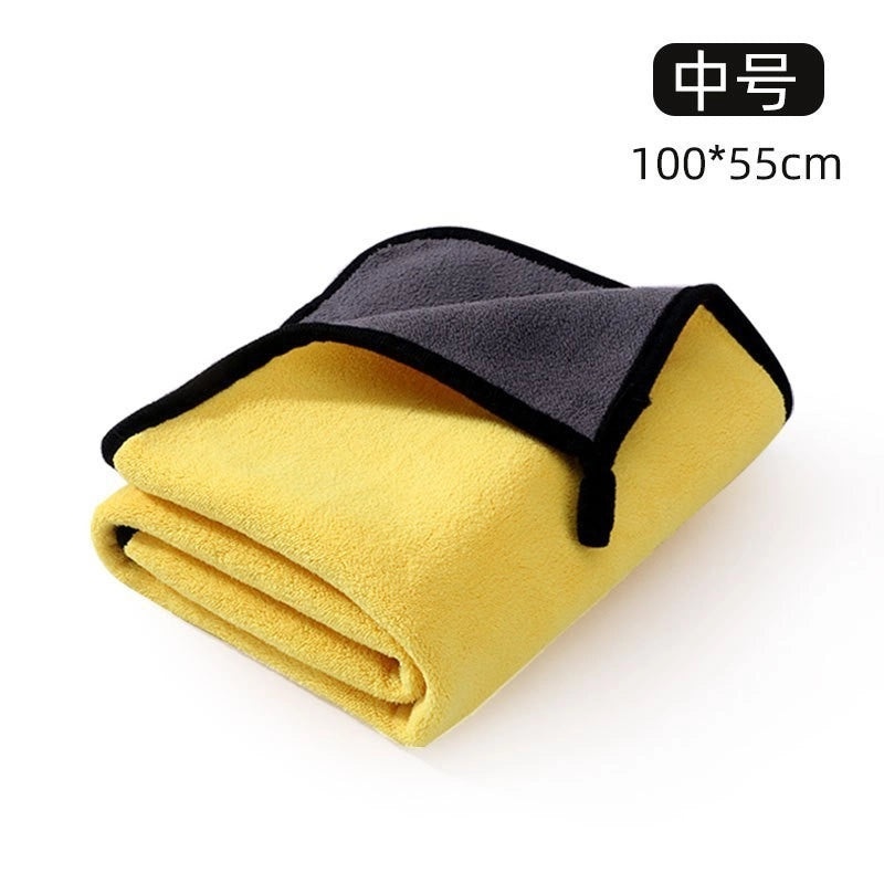Extra Large Super Absorbent Pet Bathrobe Quick Dry Thickened Towel for Medium Large Dogs and Cats | Pet Bath Accessories