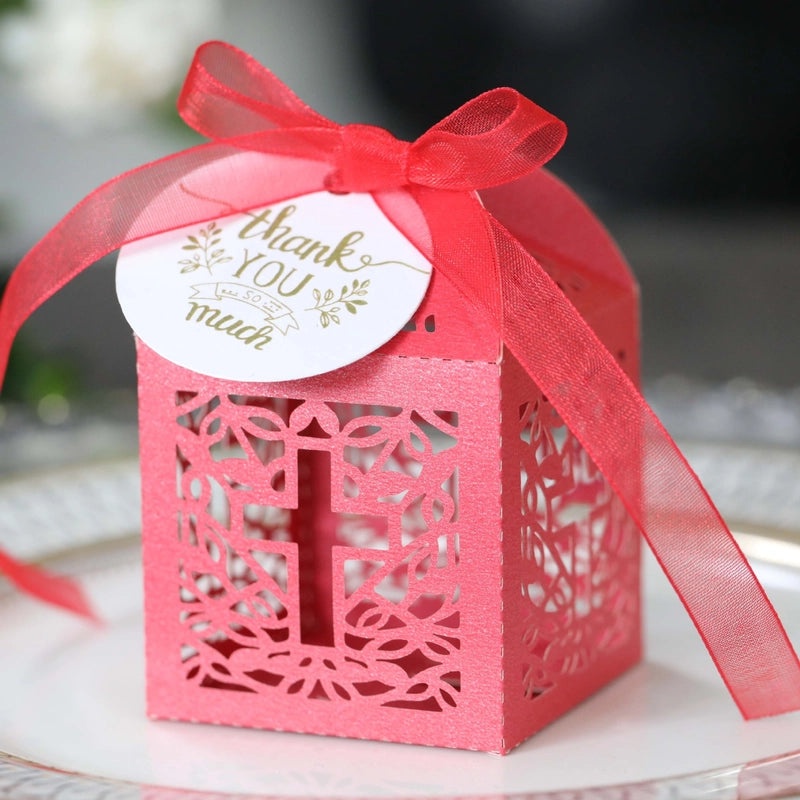 Elegant Solid Color Candy Box for Wedding Party Favor|Party Supplies & Wedding Decorations