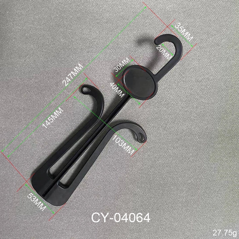 Durable Solid Color Plastic Hooks for Everyday Use|Home Organization & Storage Accessories