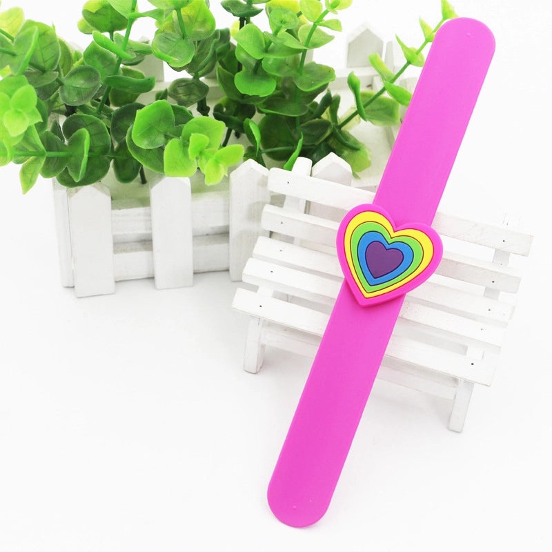 Minimalist Smile Face Heart Silica Gel Bracelet for Everyday and Festival Wear|Accessories & Jewelry