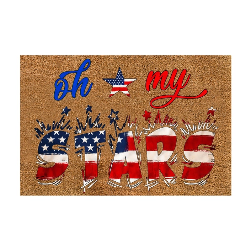 American Flag Polyester Decorative Letters for Casual Vacation | Home Decor Artificial Decorations