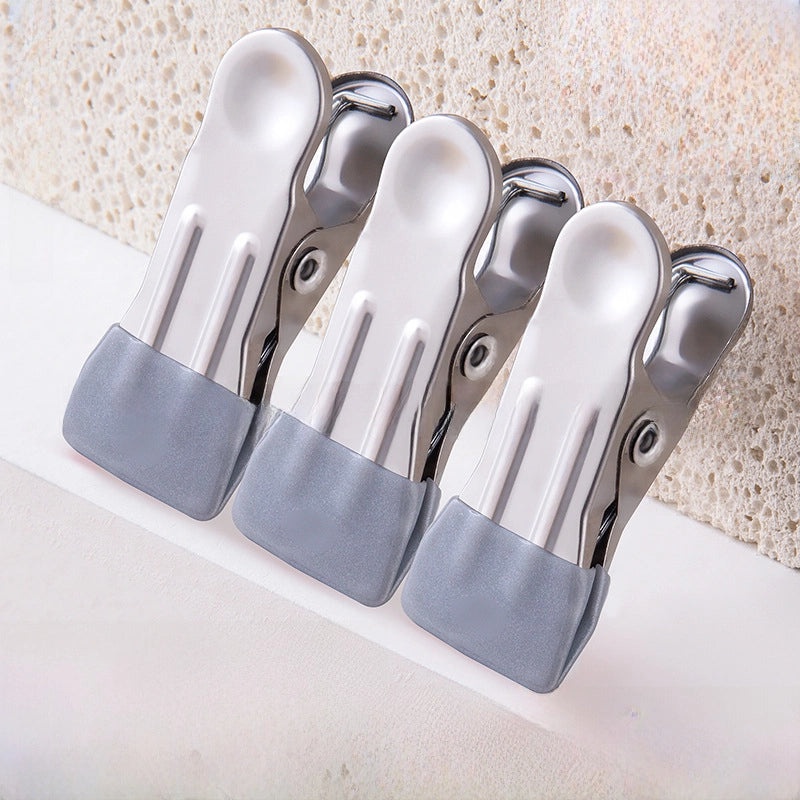 Seamless Stainless Steel Windproof Clothes Clip for Drying | Home & Living/Clothes Hangers & Drying Accessories