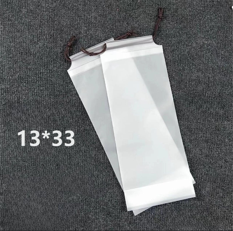 Simple Solid Color PEVA Storage Bag for Organizing Home Essentials|Storage & Organization