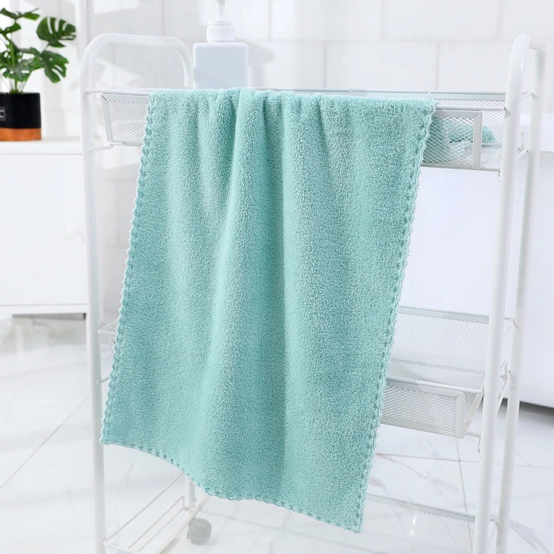 Soft and Absorbent Coral Fleece Bath Towel 70x140cm, High-Density Warm Home Towel | Bath Towels & Accessories