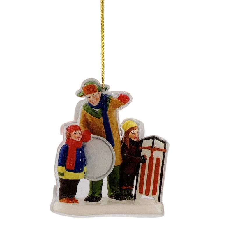 Acrylic Christmas Tree Pendant Flat House Decoration Cross-border Holiday Gift Supplies|Home Decor