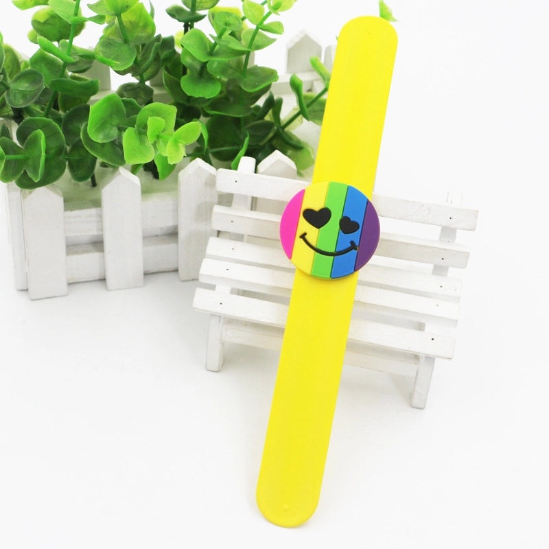 Minimalist Smile Face Heart Silica Gel Bracelet for Everyday and Festival Wear|Accessories & Jewelry