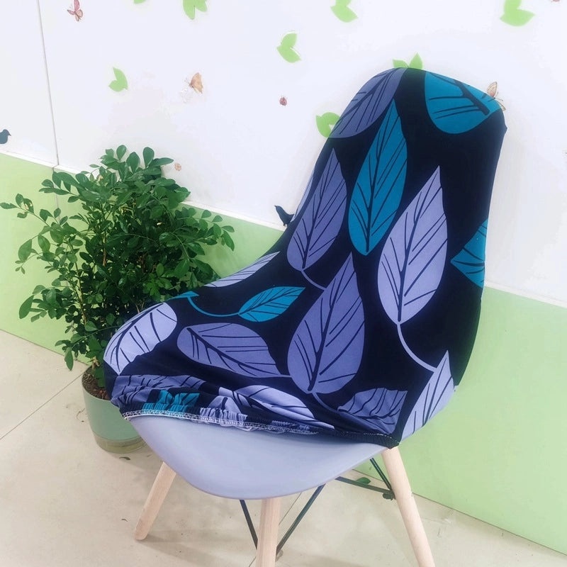 Printed Stretch Eames Chair Cover for Kitchen and Hotel Use | Home Decor & Furniture Accessories