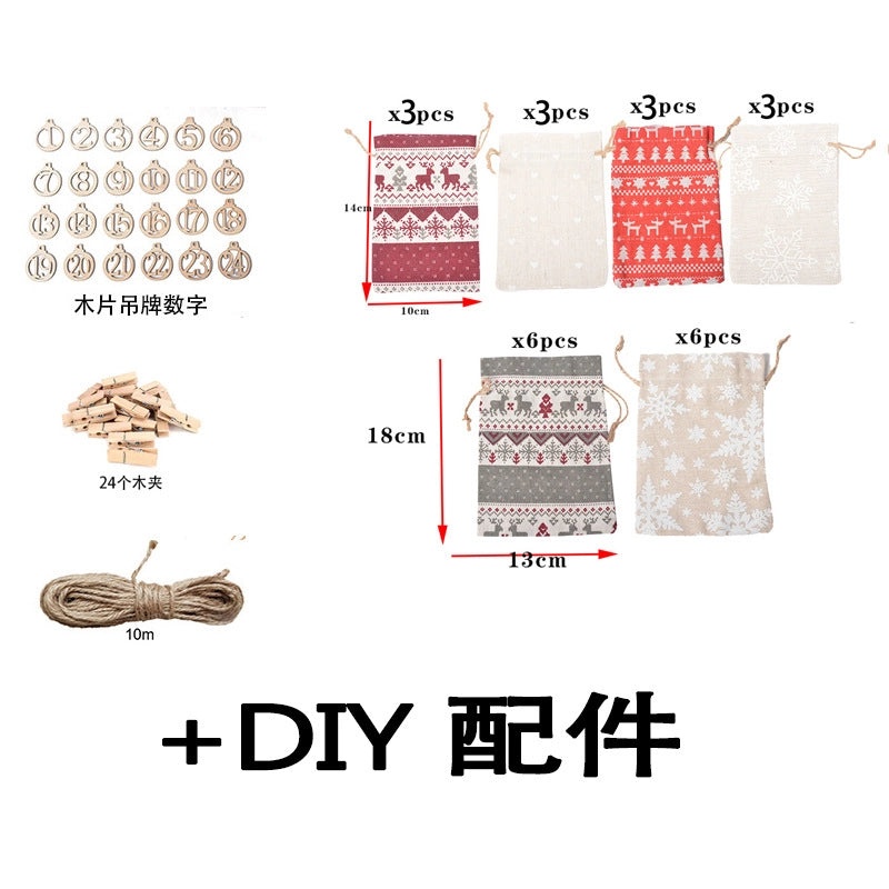 Ethnic Color Block Linen Fabric for Gift Wrapping|Gift Wrapping Supplies