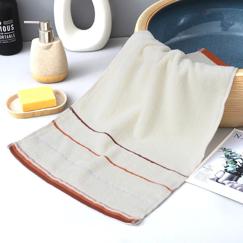 Thickened Cotton and Coral Fleece Face Towel Absorbent Soft Embroidered Logo Personalized Gift|Home & Living Towels