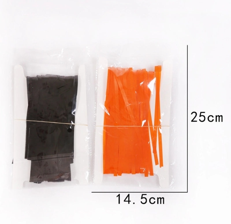 Halloween Minimalist Solid Color PET Door Curtain for Holiday Party Decor|Home Decor Curtains