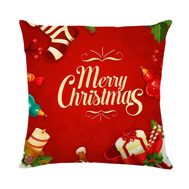 Festive Snowflake Cushion Cover for Couch & Sofa|Home Decor