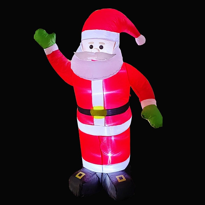 Festive Santa Claus Christmas Polyester Balloons for Holiday Decoration|Holiday Decorations