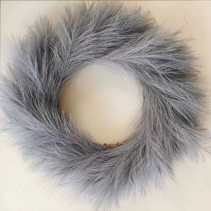European Style Christmas Reed Wreath Holiday Decoration | Christmas Wreaths & Holiday Decor