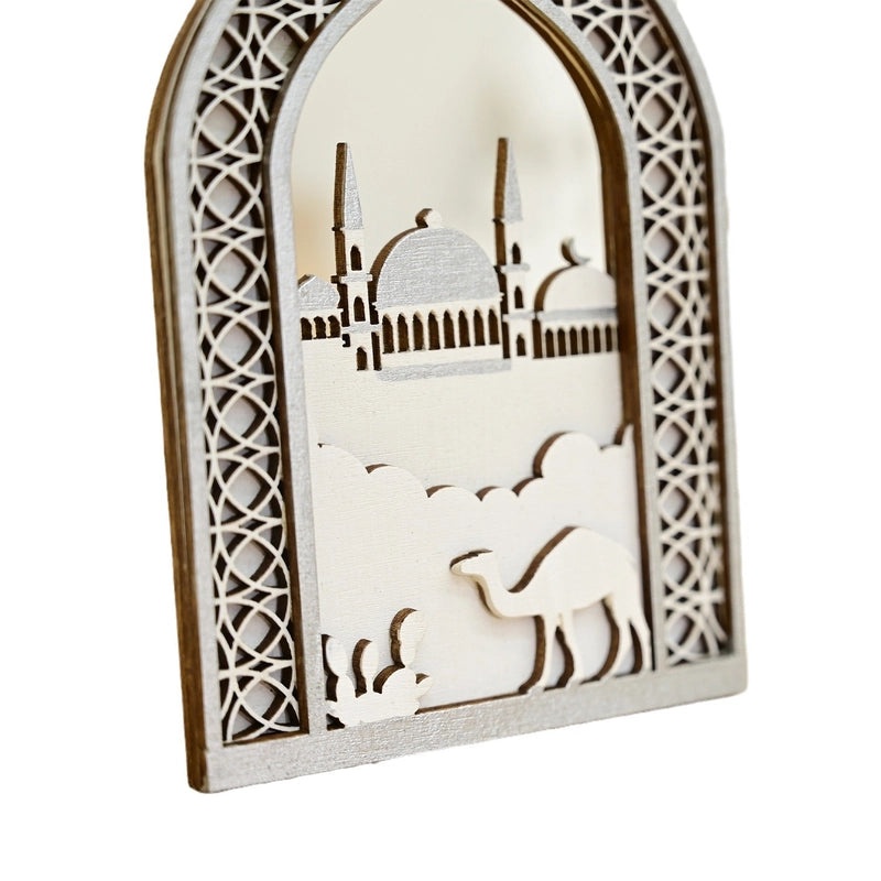 Minimalist Color Block Wood Hanging Ornaments for Holiday and Daily Use|Home Decor Ornaments