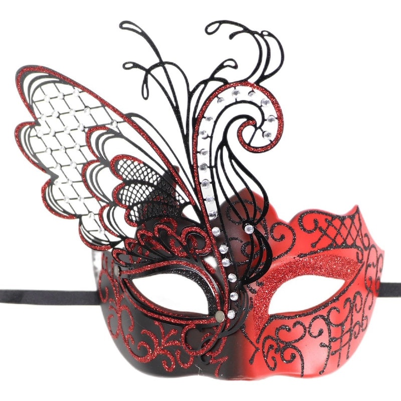 Elegant Minimalist Butterfly Party Accessory Plastic Metal for Halloween Easter Mardi Gras | Party Supplies