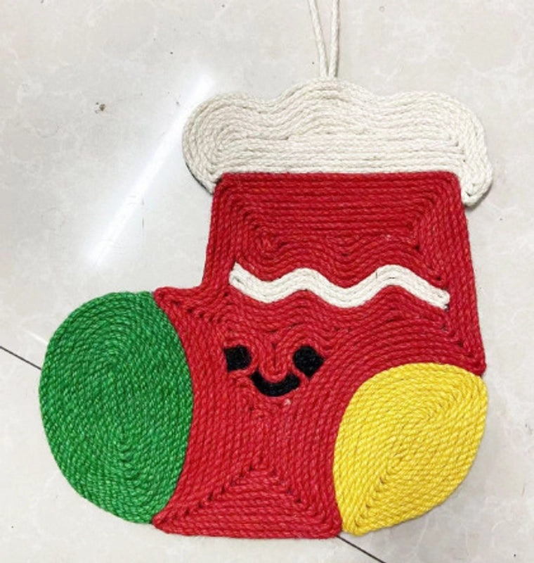 Cactus-shaped Sisal Cat Scratching Pad Anti-Slip Sofa Protector Cat Claw Grinder Toy|Pet Supplies Cat Accessories