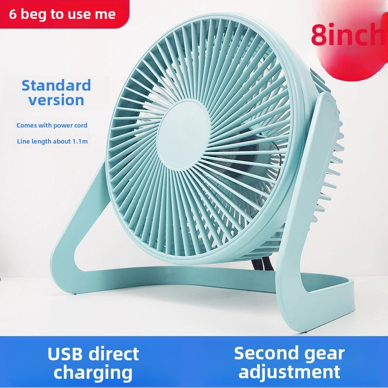 5-inch Mini USB Silent Electric Desktop Fan Compact Small Circulating Fan for Office and Home Use|Home & Office Fans