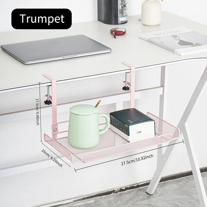 Minimalist Solid Color Carbon Steel Storage Rack for Home Organization|Home Storage & Organization