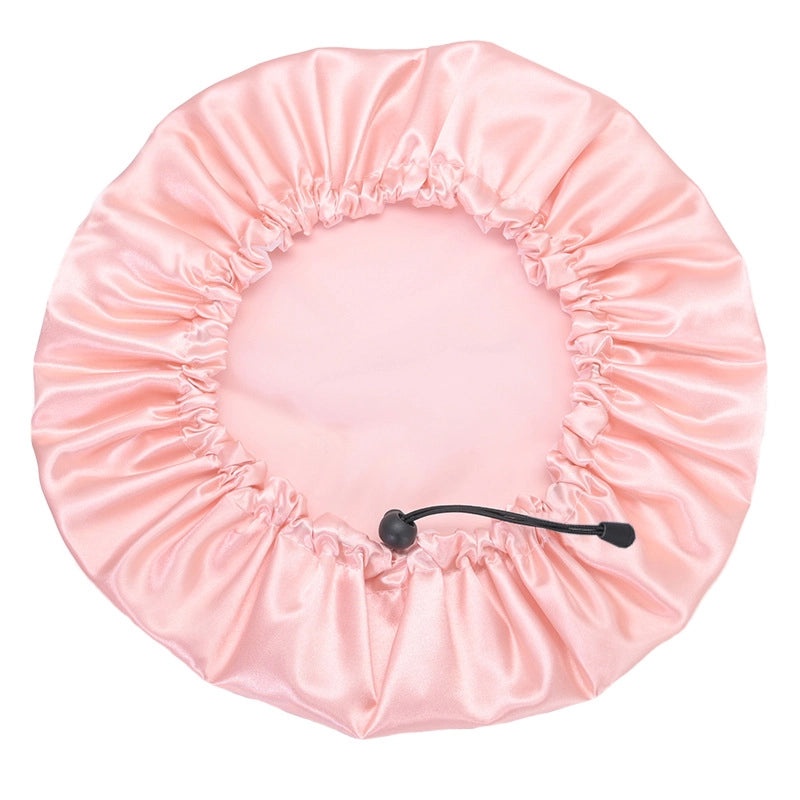 Vacation Waterproof Cartoon PE Shower Cap for Hair Protection|Bathroom Accessories