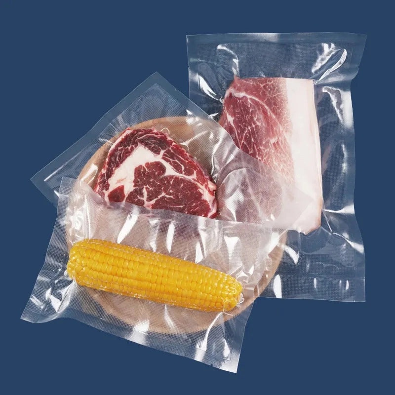 Food Grade Air Valve Vacuum Sealed Bag Self-sealing Zipper Preservation Bag|Food Storage Bags