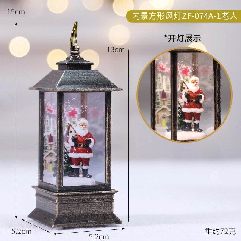 Christmas LED Night Lights Plastic Decoration for Holiday Season | Home Decor Lighting