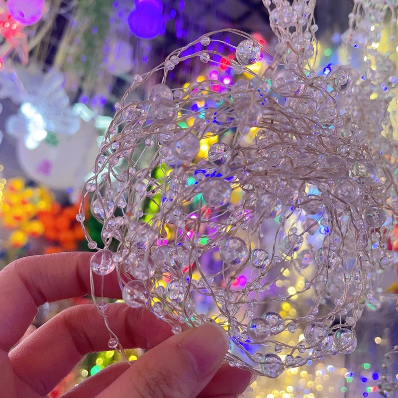 Casual Pearl String Lights for Festivals and Parties|Home Decor & Lighting Accessories