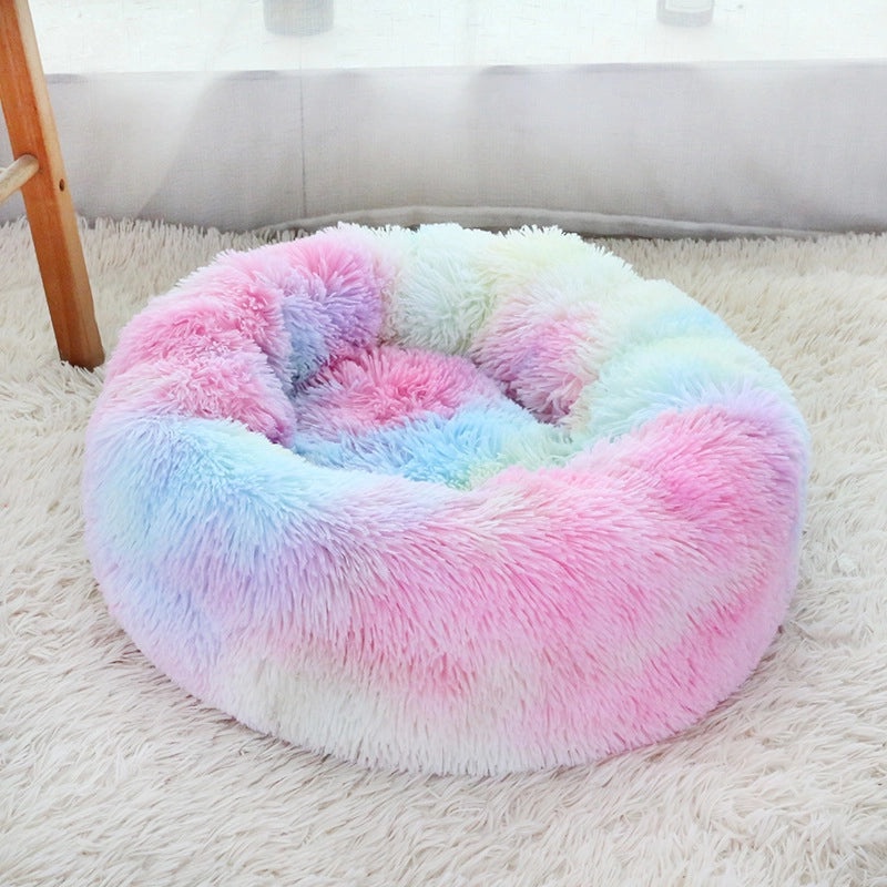 Long Velvet Pet Nest for Cats and Small Dogs | Pet Beds & Accessories