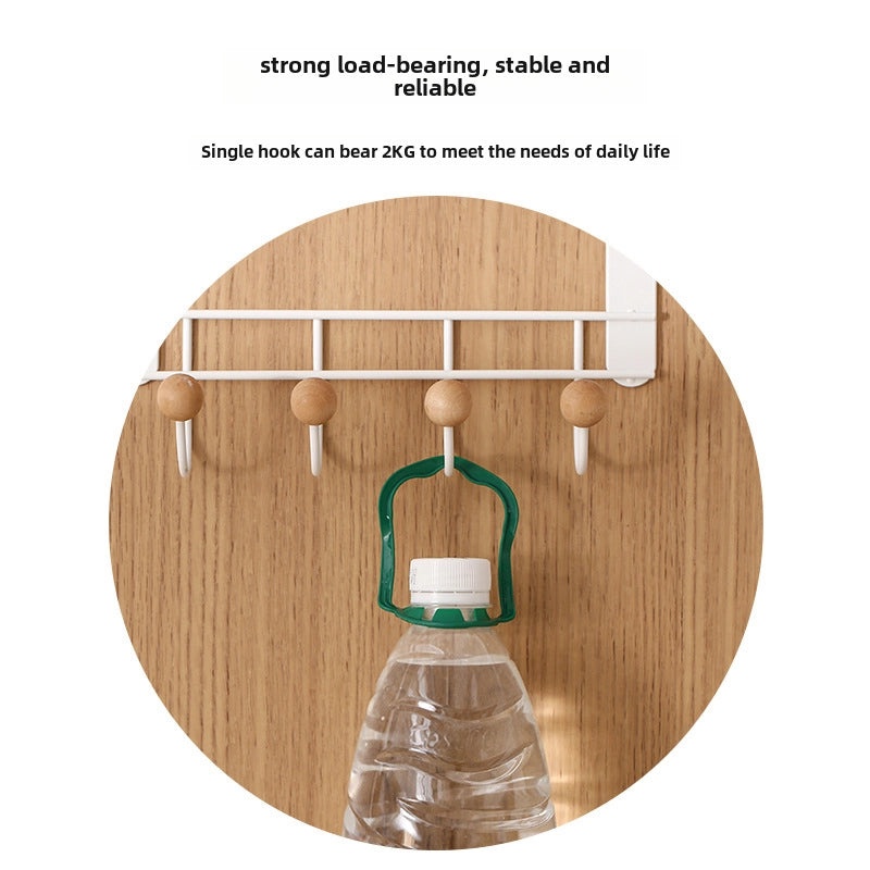 FaSoLa Punch-free Door Top Hat Rack Hanging Organizer for Bedroom Storage Sundries|Home Storage & Organization