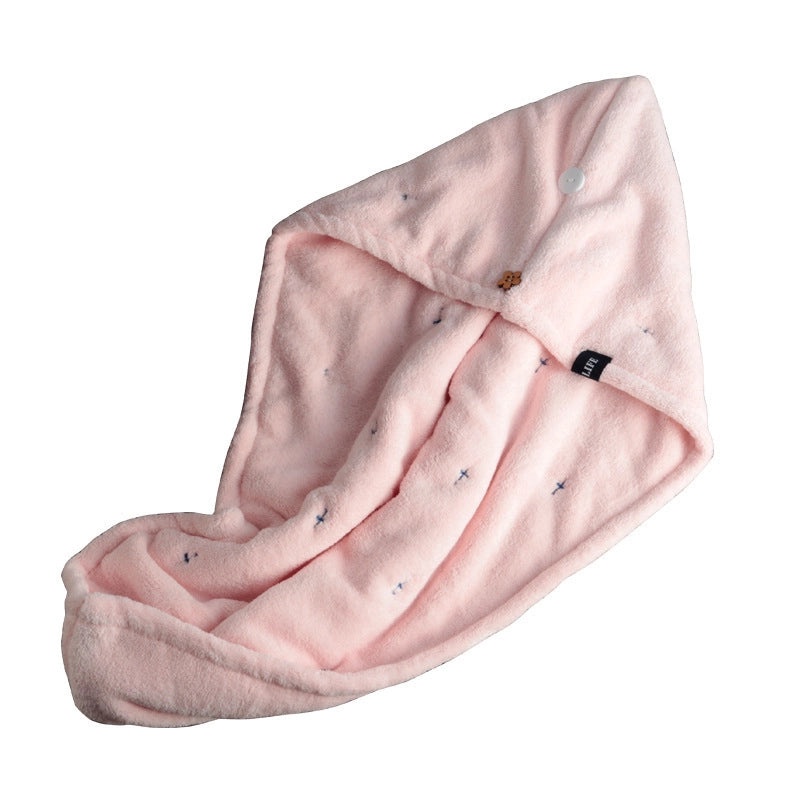 Javalife Women’s Double-Layered Absorbent Hair Drying Cap Soft Towel for Autumn Winter Kids Shower Cap | Beauty & Personal Care Hair Accessories