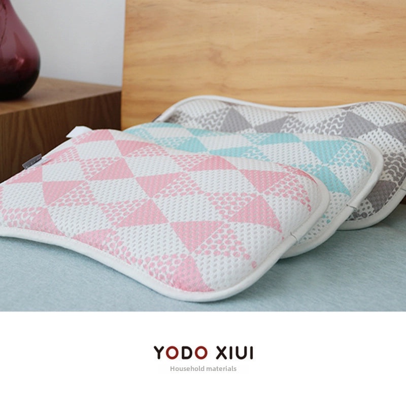 Yodoxiui Washable 3D Printed Baby Pillow Breathable Head Protection Pillow for Children|Baby Pillows & Head Support