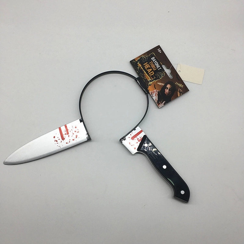 Halloween Easter Hip-Hop Funny Plastic Blade Scissors Headband Party Festival Street Accessory|Headbands & Hair Accessories