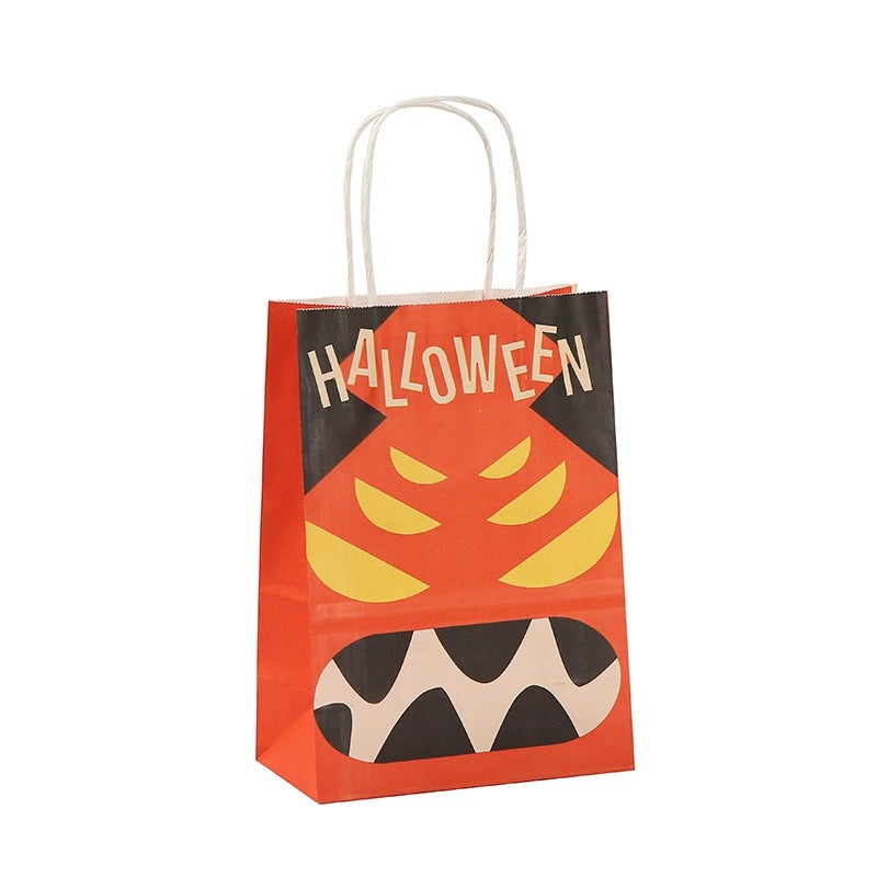 Halloween Adorable Cartoon Paper Treat Bags|Party Supplies